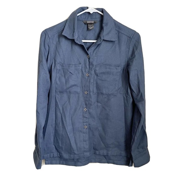 Outdoor Research Other - Outdoor Research Mens XS Blue Button Down Shirt Polyester Long Sleeve Preowned